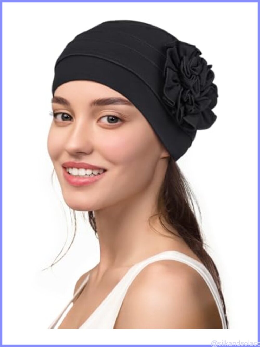 Chemo Headwear for Women Soft Cancer Headwear Knitted Caps Viscose Spandex